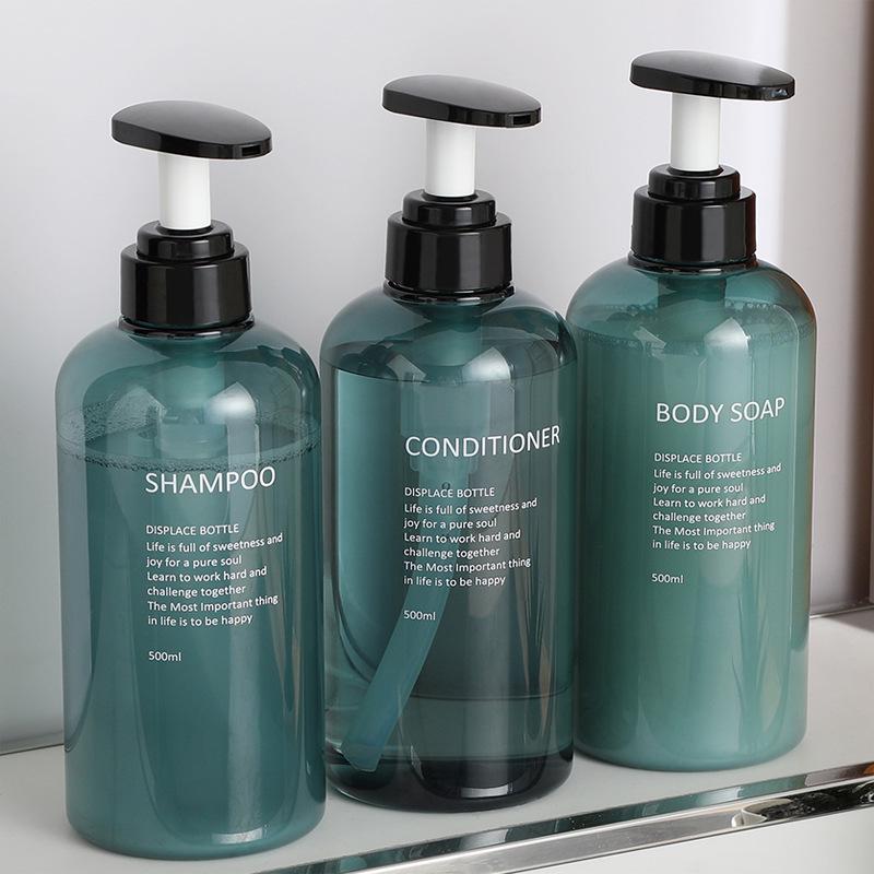 500ml/300ml Press Bottle for Lotion, Shampoo, Shower Gel, and Hand Soap