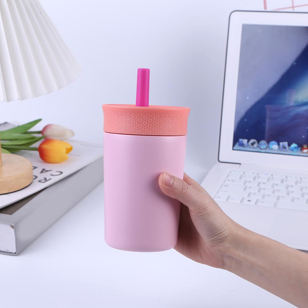 350ml Insulated Water Bottle Stainless Steel Coffee Cup Car Vacuum Flask Thermal Mug Reusable Coffee Cup for Cold Hot Beverages