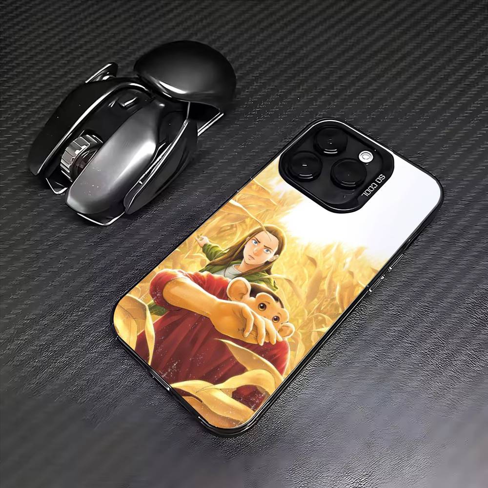 T-The Darwin Anime I-Incident  Phone Case For iPhone17,16,15,14,13,12,11 Plus,Pro Max Colored Silver Plated Inside Cover