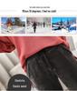 Women's Slimming Harem Pants: Autumn/Winter Thick Velvet, Warm Imitation Lamb, Loose-Fit Casual Sportswear