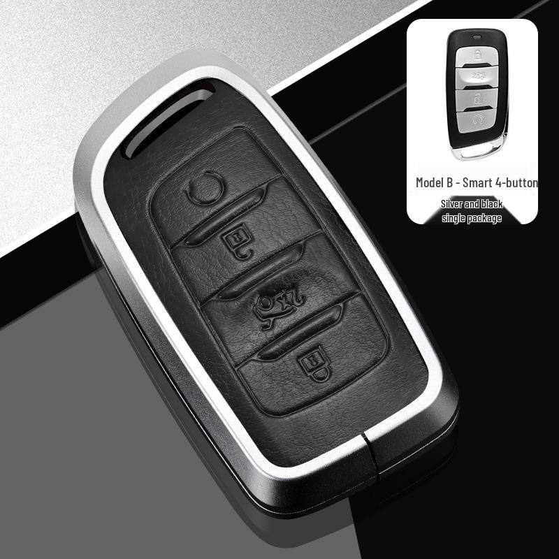 Changan Car Key Cover for Third Gen CS75 Plus, Yidong Plus, CS55, and CS35 Plus
