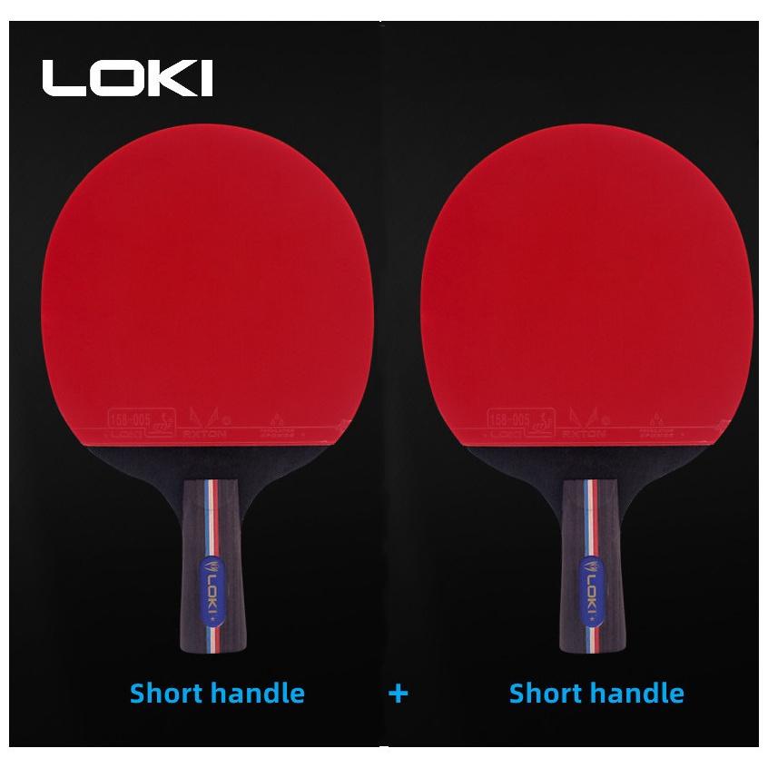 LOKI X1/X2/X3 ITTF Ping Pong Bat Profesional Racket  High Elasticity Sponge Rubber Ping Pong Bat with Racket Bag