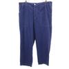 EURO WORK 90s Old Straight Pants Blue Button Fly Men's Used
