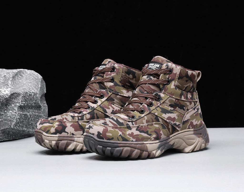 Northeast Men's Winter Snow Boots - Warm, Thickened, Non-Slip Outdoor Sports Footwear