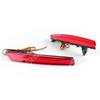 2x Rear Bumper Reflector LED Light Parking Tail Brake Driving Light Running Warning Stop Backup Lamp For Honda Odyssey