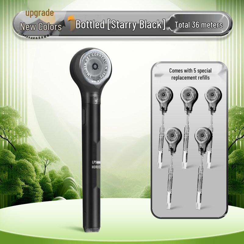 Portable Refillable Correction Tape Pen – Pen-Style, Large Capacity, Ideal for Students