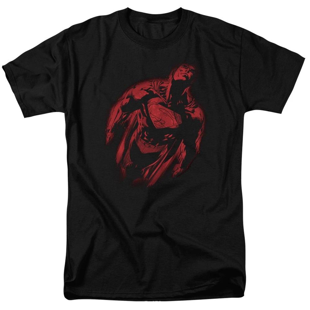 DC Comics - Superman - Sprayed Supes -  Unisex Short Sleeve Children s T-shirt - Black 100