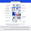 Chint Leakage Protector Circuit Breaker: 2P, 1P3P+N, 4P with Leakage Protection (32A, 20A, 40A, 63A) Air Switch