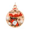 Christmas Countdown Activity Pendant Decoration 3D Style Wreath Countdown Festival Pendant