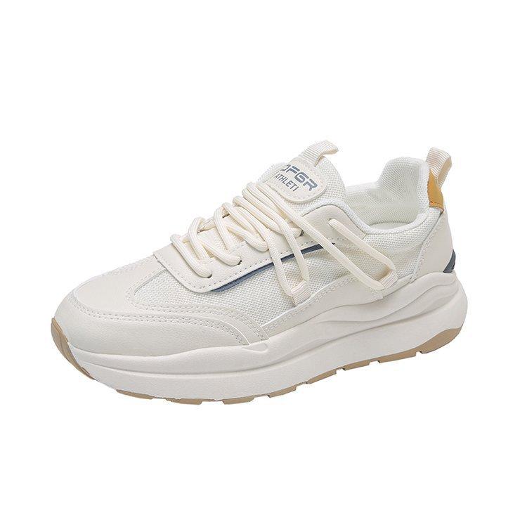 Forrest Gump Dad Shoes Women's New Spring New Breathable Mesh Sports Style White Shoes Ins Fashion Wholesale