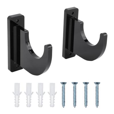2 PCS Sword Holder Acrylic Wall Mount Polished Strong Load Bearing Adjustable Sword Hook for Axes
