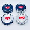 4PCS/lot 54MM VOSSEN Car Wheel Center Hub Caps Wheel Center Cap Decoration Auto Styling Rim Hub Cap