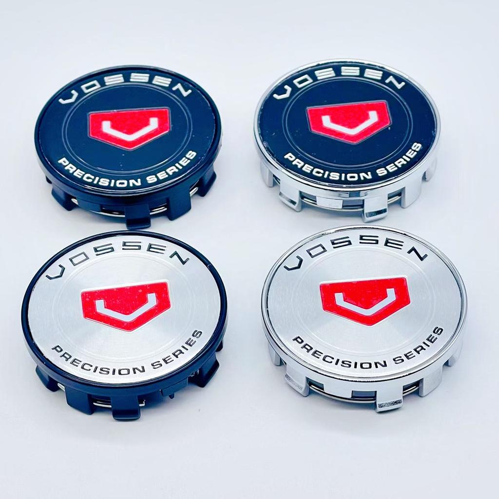 4PCS/lot 54MM VOSSEN Car Wheel Center Hub Caps Wheel Center Cap Decoration Auto Styling Rim Hub Cap