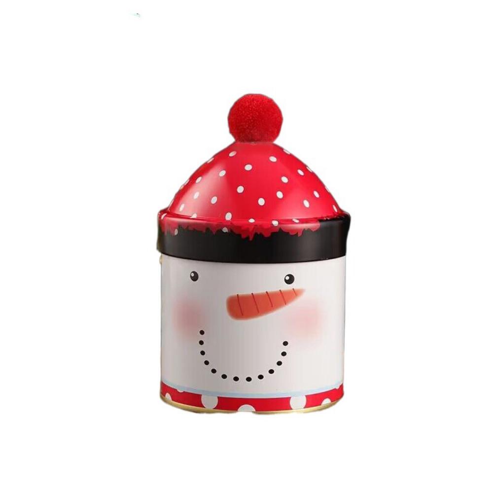 Santa Claus/Snowman/Penguin Christmas Candy Storage Box Christmas Biscuits Cookie Jar  New Year