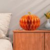 1 Stück Dickes Papier Waben Kürbis Dekorationen Mehrere Anlässe Langlebig 3D Halloween Kürbis Ornamente Partyzubehör 18cm+24cm