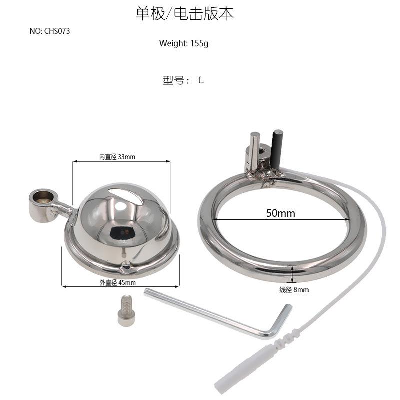 Electric Shock Chastity Lock Pulse Butt Plug Combination Suit Penis Massage Back Court Masturbation Adult Toys Sex Tools