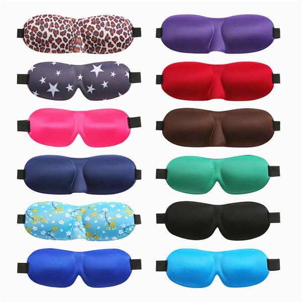 Buy 3D Travel Sleep Rest Eye Shade Sleeping Mask Cover Natural Silk