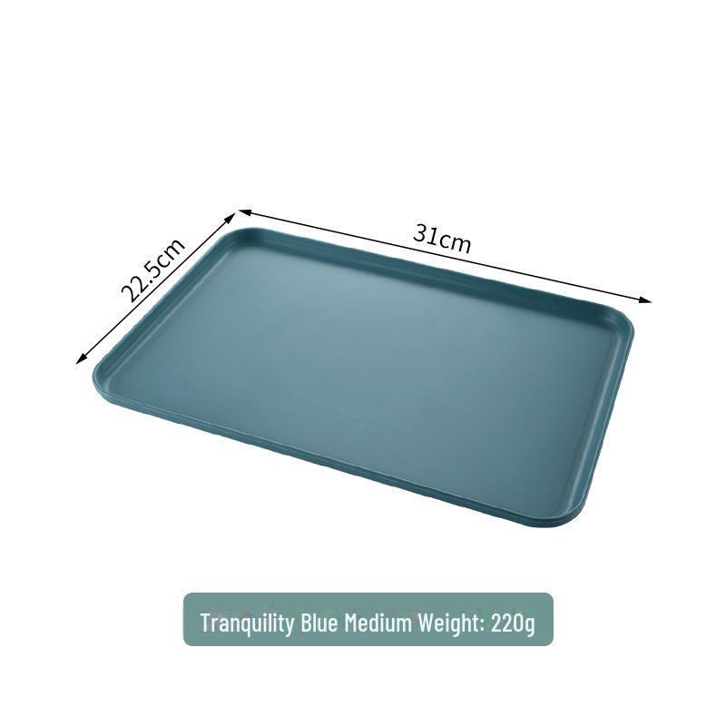 

Пластиковый прямоугольный поднос для чая в скандинавском стиле для дома, гостиной, ресторана или детского сада