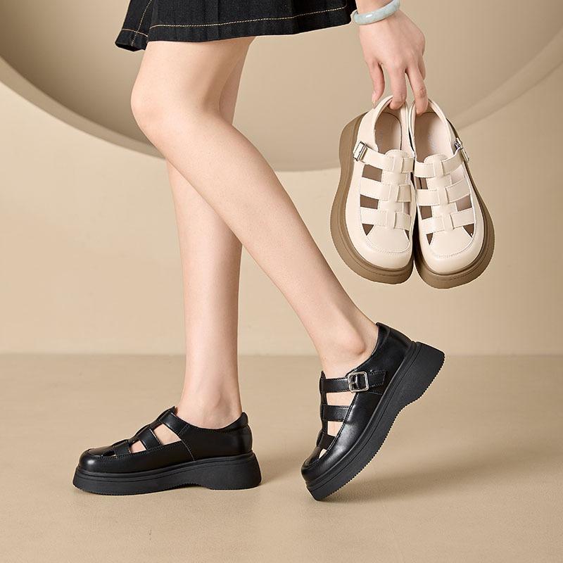 Sandals Women's Summer New Thick-soled Bag Head Versatile Casual Women's Sandals