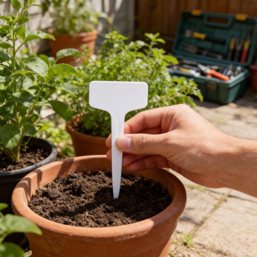 Plastic Plant Labels For Garden With Waterproof Design For Outdoor Plant Identification