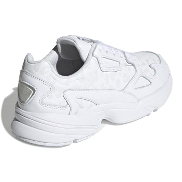 adidas Womens Falcon 'Crystal White' (women's Sizes) Footwear White / Crystal White / Core Black Casual Shoes EH2665