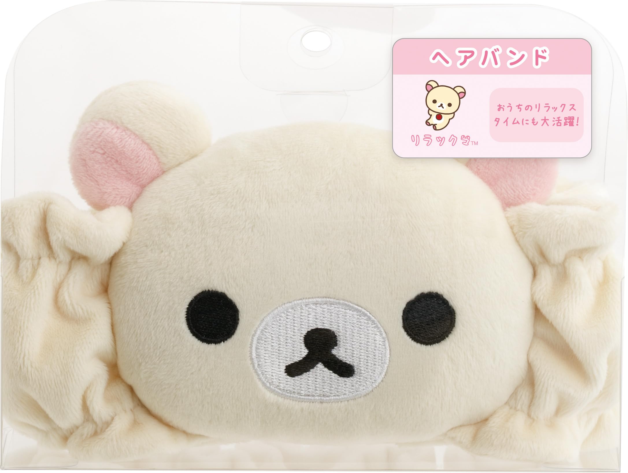

Rilakkuma Head 560mm San-X Hairband, Korilakkuma, CM55804, Circumference Approx.