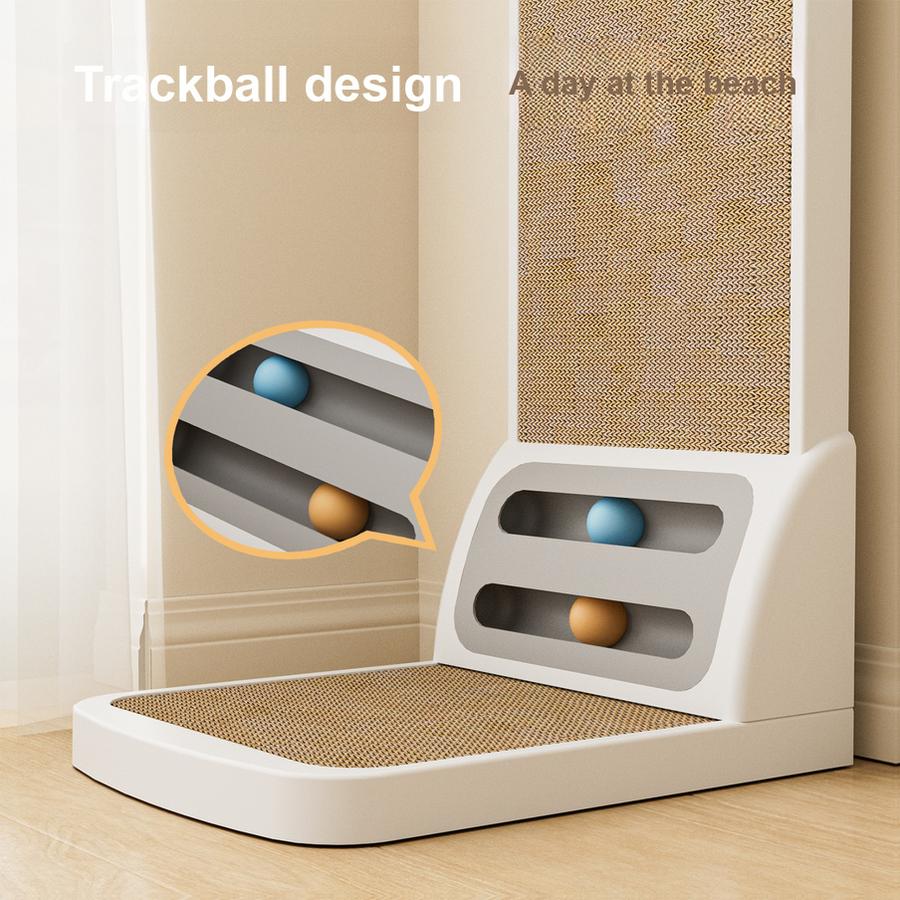 Odnímatelný kočičí škrabák ve tvaru L, škrabací podložka, odolná kočičí hračka nelínající, kočičí dráždidlo, potřeby pro domácí mazlíčky