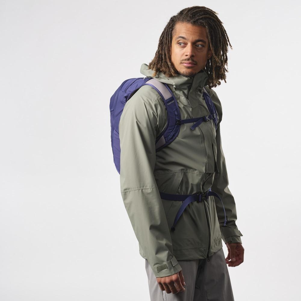 [Salomon] BackpackRucksack TRAILBLAZER 10 (Trail Blazer 10 Liters) Mazarine BlueGHOST GRAY Free