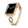 Wrist Strap for Apple Watch Series 10 9 8 7 SE 6 5 4 3 2 1 42mm 41mm 40mm 38mm Copper Chain Metal Watch Band