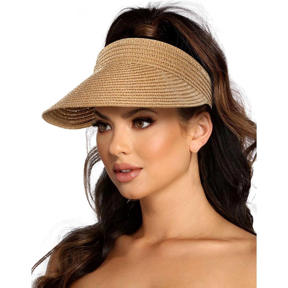 Zealous Sole Women's Wide Brim Sun Hat With Upf 50+ Protection, Packable For Summer Beach Wear Cm