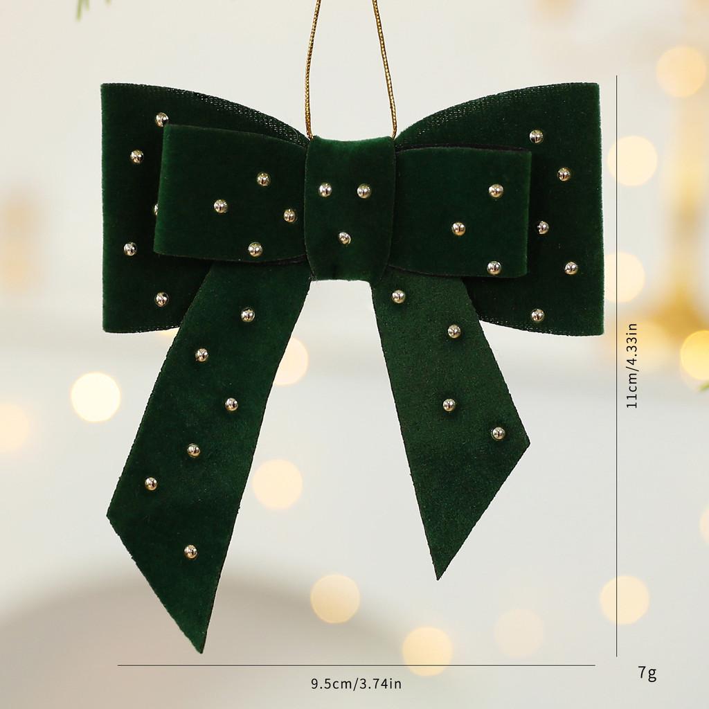 Julpaketstillbehör Med Hjärtformade Tygdekorationer För Julen