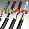 Cosplay Satoman Tanjiro Sword 41inch Anime Wood 104cm Katana Toy Model