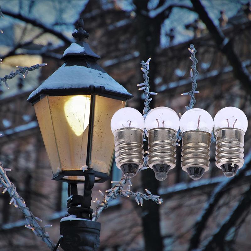 10 buc. tun mic rotund în miniatură 1,5 V 2,5 V 3,8 V pentru experimentul studenților Becuri mici, mărgele de bec pentru lanternă