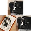 David Statue Bag Charm With Pearl Chain For Fashion Accessories