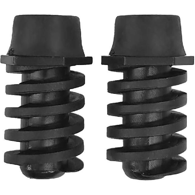 

Front Hood Adjust Bumper Stops Plastic w/Rubber Tall Cap Compatible with Buick/with Chevy Camaro/with Oldsmobile/with Pontiac Firebird 1993-2002, Short Cap