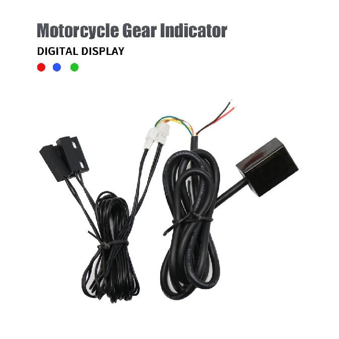 Alconstar Universal Strong magnet Ultra thin Motorcycle 6 Speed Digital Gear Indicator Motorcycle Display Shift Lever Sensor