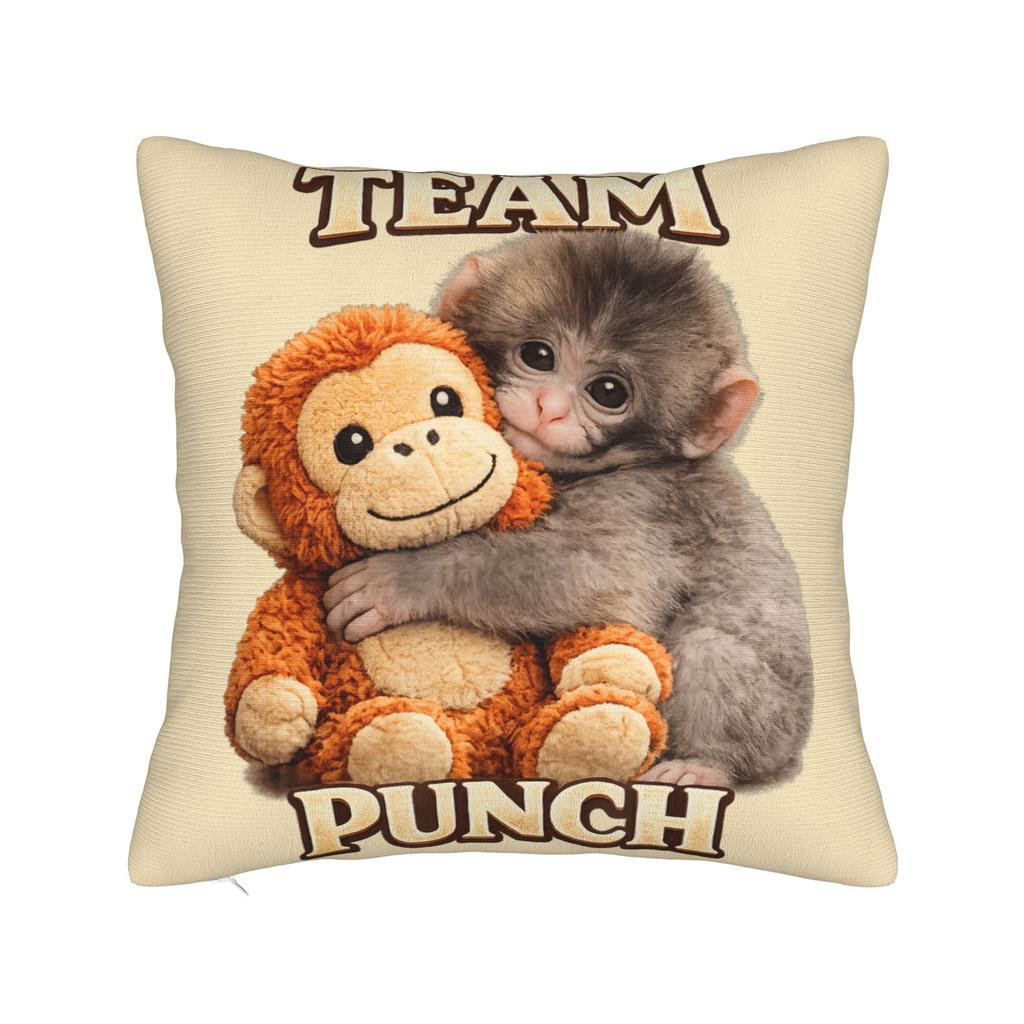 Punch Monkey Pillow Cover Soft Cushion Cover Morden Pillow Case For Wedding Party Home Decor