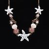 Ornaments Bohemian Shell Necklace Sea Series Starfish Beach Bracelet Shell Starfish Necklace  Women