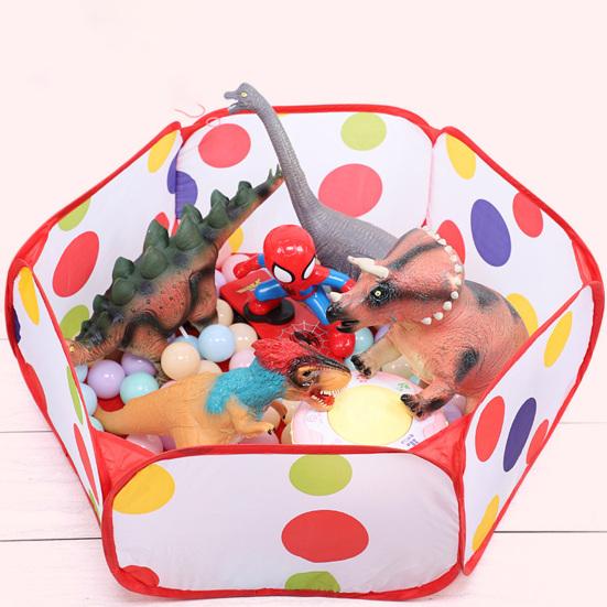 Kids Play Tent Multifunctional Foldable Big Space with Bag Entertainment Toy Storage Polyester Cloth Children Tent Indoor Outdoor Pretend Game