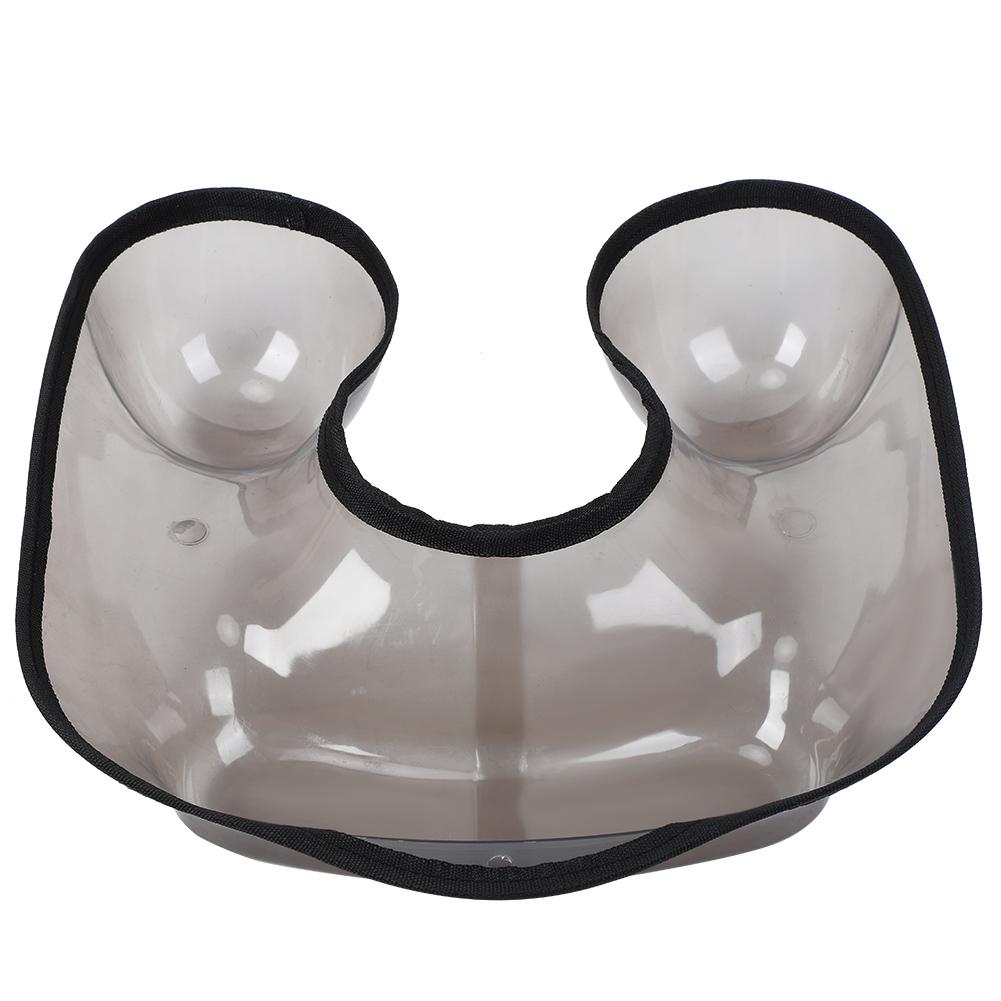 Tavă profesională pentru vopsit părul pentru umeri și gât, recipient pentru permanentarea părului de frizerie, instrument de coafură, negru