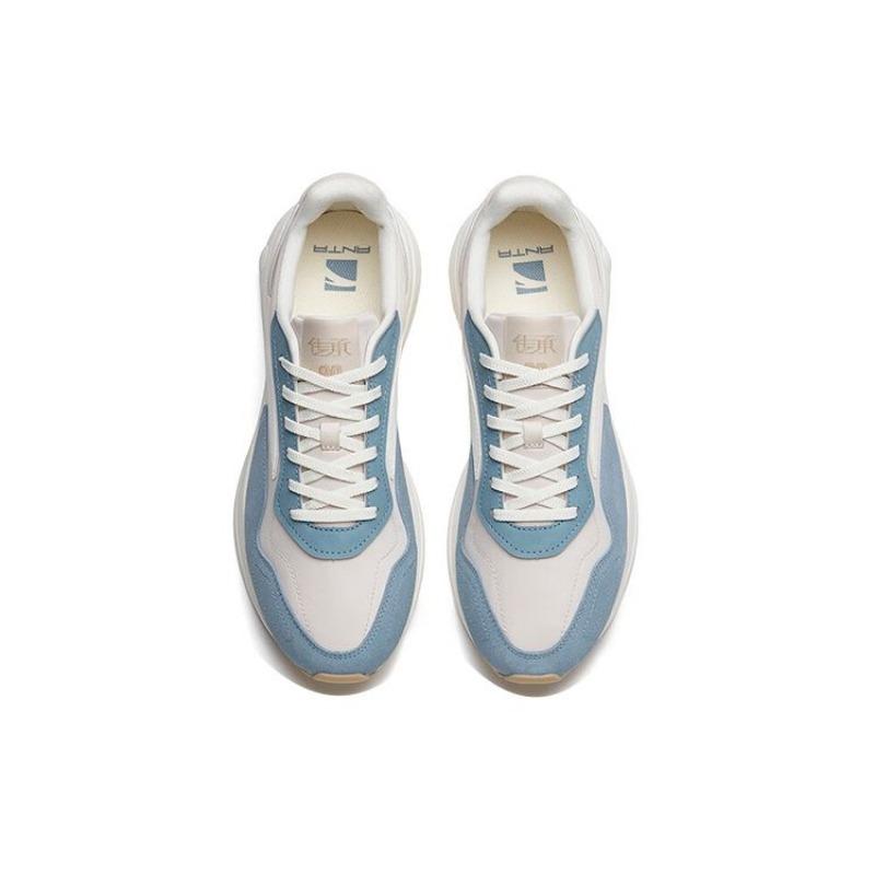 Anta Heritage men low-top casual shoes gray blue comfortable versatile 112248871-4