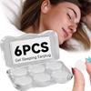 Moldable Soft Ear Plugs for Sleeping Waterproof Noise Cancelling Wax Reusable Earplugs for Swimming Flying Studying Earbuds