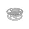 YONGBO 1kg Eco-Friendly Recycled PS 3D Printer Filament 200mm Wheel Reel Spool Black Transparent Injection Molding Type 80mm