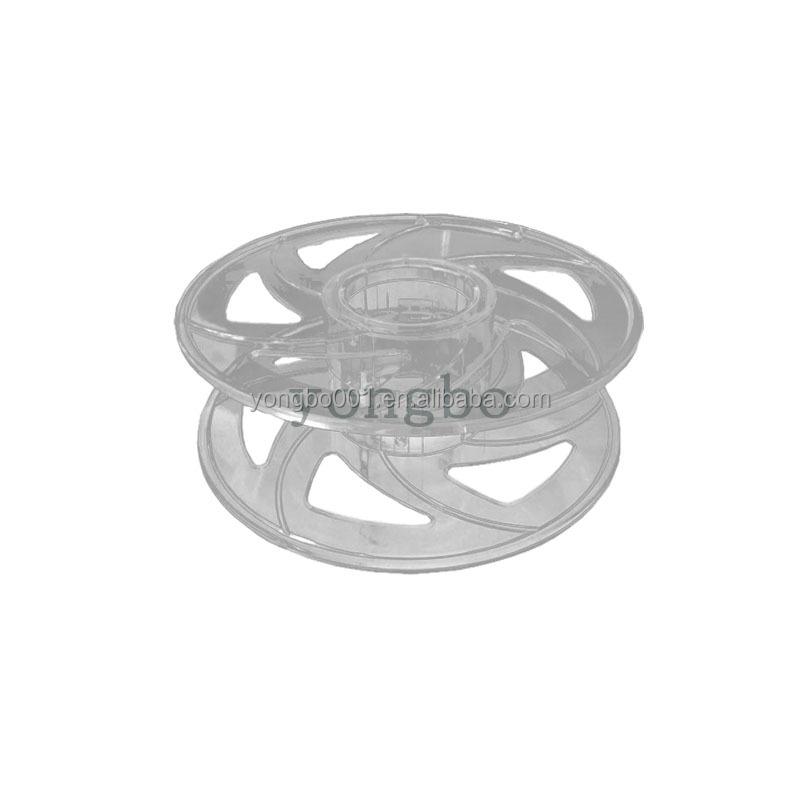 YONGBO 1kg Eco-Friendly Recycled PS 3D Printer Filament 200mm Wheel Reel Spool Black Transparent Injection Molding Type 80mm