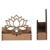Desktop Business Card Organizers Wooden Business Card Holders Desktop Card Holders Business Card Stand for Office Desk