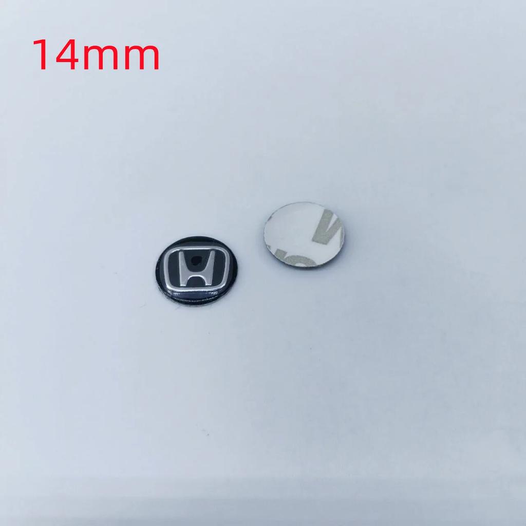 QLN2 20pcs Car Key Emblem Sticker Logo Auto Key Logo Sticker Emblem Decoration Decals for Mugen Power Honda Civic Accord CRV Hrv Jazz
