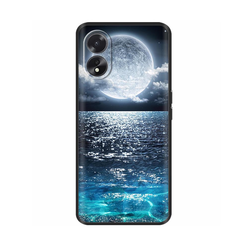 For OPPO A38 4G Case Soft Black Silicone Phone Case For OPPO A38 A 38 OPPOA38 CPH2579 Luxury Back Cover Cases Shell Fundas Coque