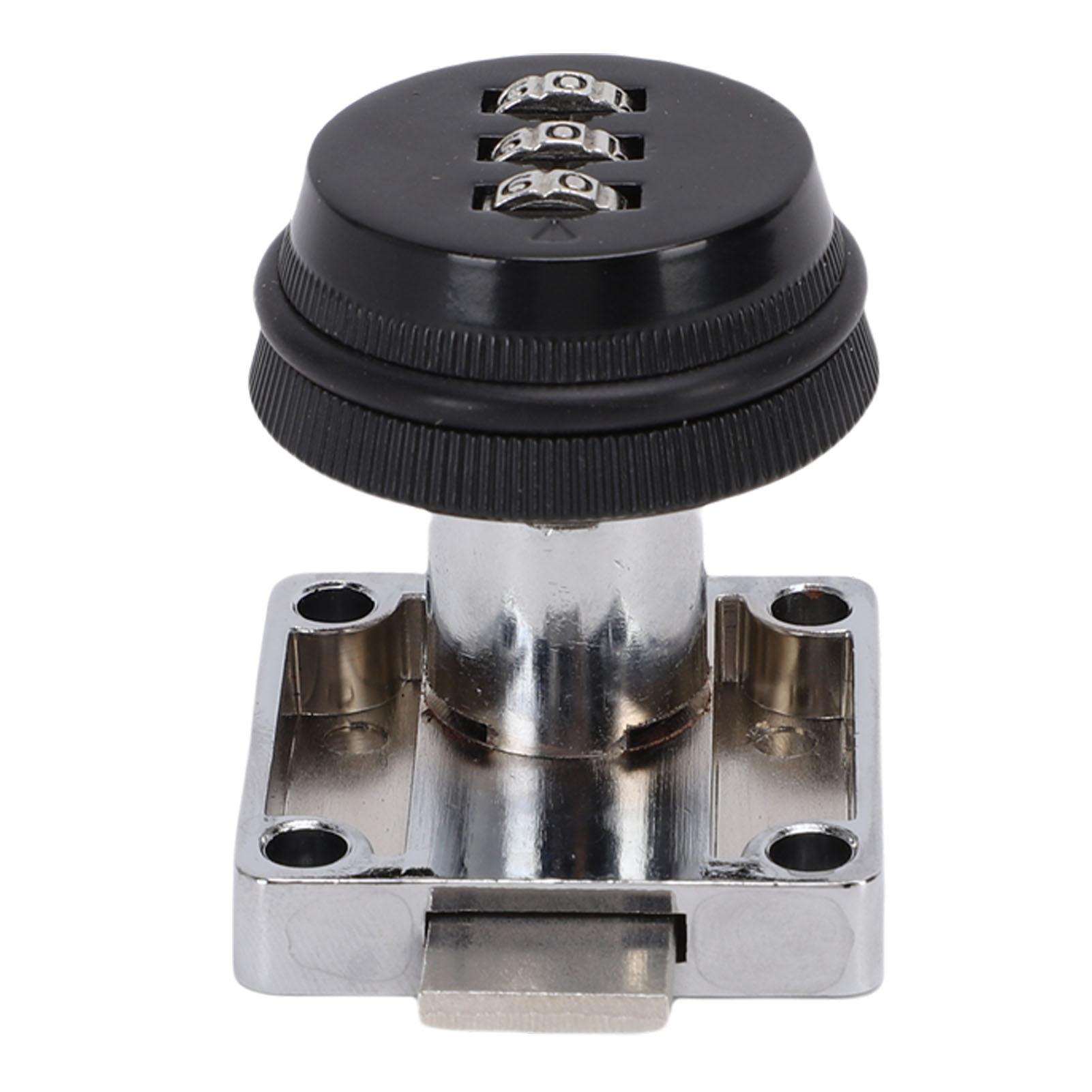 

nation Cabinet Cam Lock Multifunctional 3 Digit Password Drawer Lock for Doors Cabinets