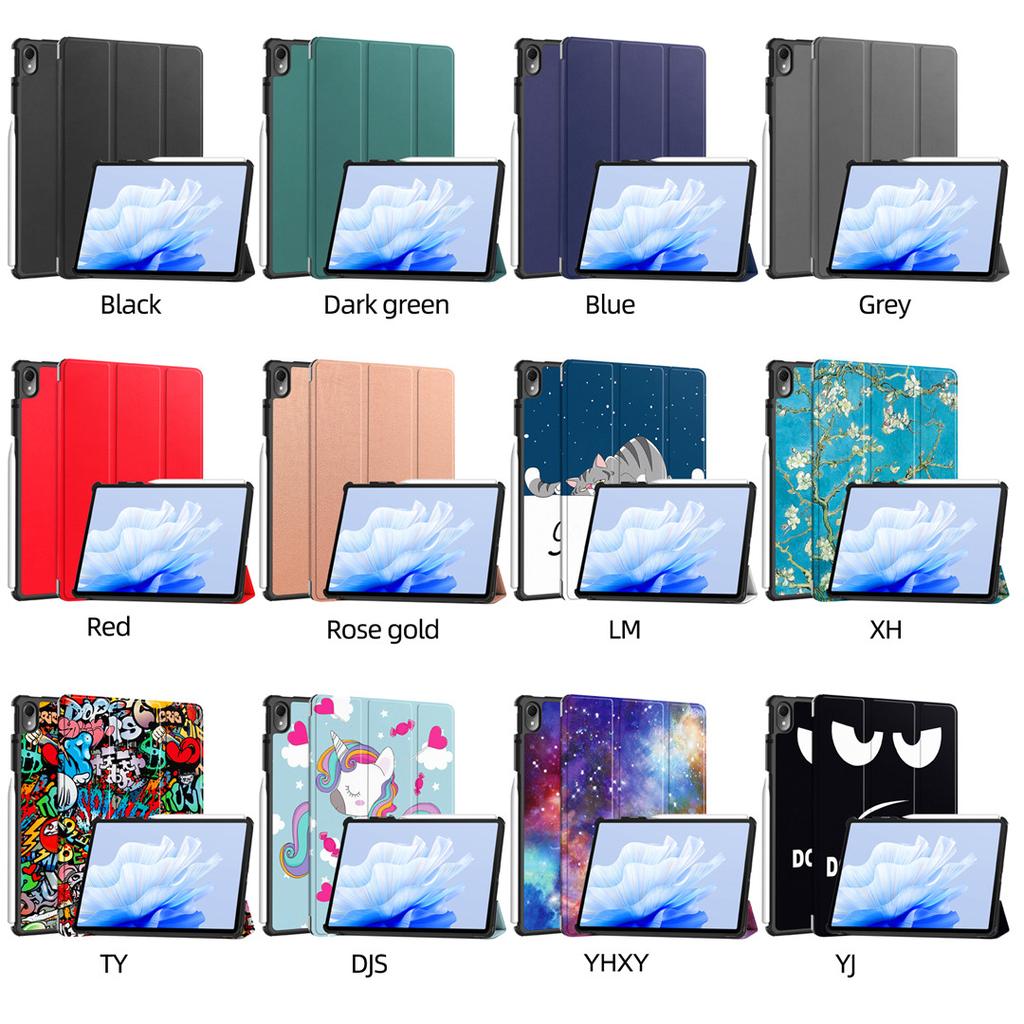 Tablet Hülle Hülle Für Huawei MatePad Air 11.5" 2023 Dreifach Faltbarer Ständer Tablet Hülle Für Matepad Air DBY2-AL00 W00 11.5 Zoll Hülle Halter Funda