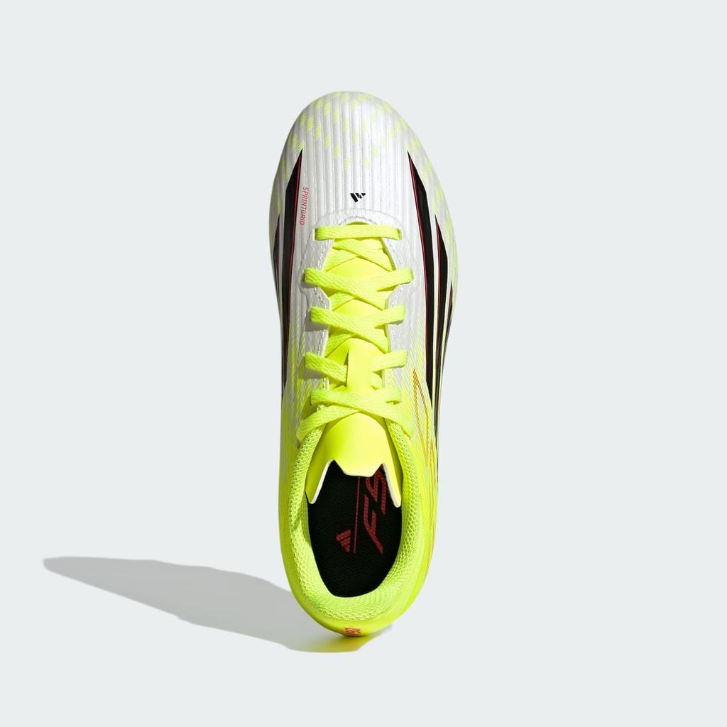adidas F50 LEAGUE Multi Ground Football Boots Kids JR9022 Kids' Performance Sports Shoes Team Solar Yellow 2 / Core Black / Lucid Red